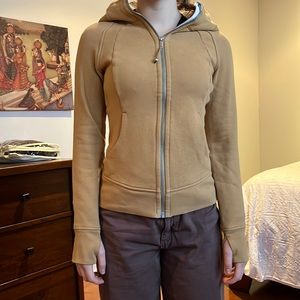 2 x lululemon Scuba hoodies.